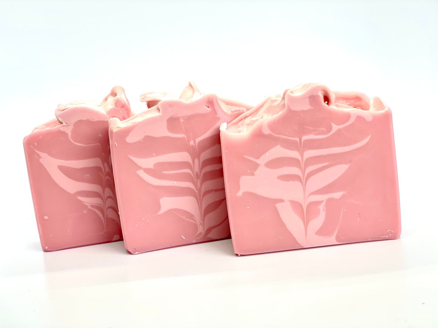 Rose Feather Swirl Soap