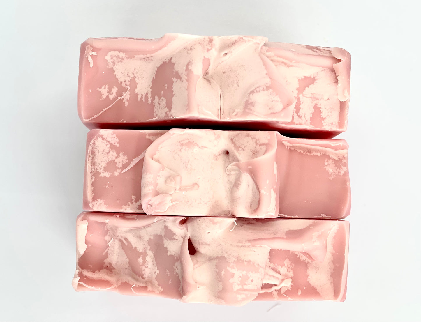 Rose Feather Swirl Soap